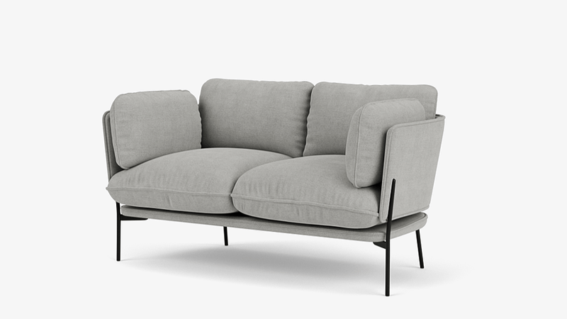 Cloud 2 - Seater Sofa - &Tradition Sofas - Hot Madison 988 - HORNE
