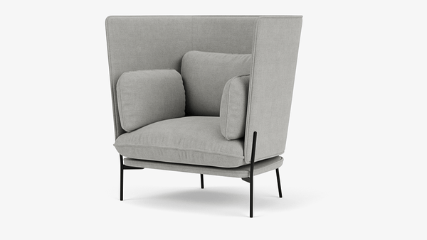 Cloud Lounge Chair - High Back - &Tradition Chairs - Fiord 0151 - HORNE