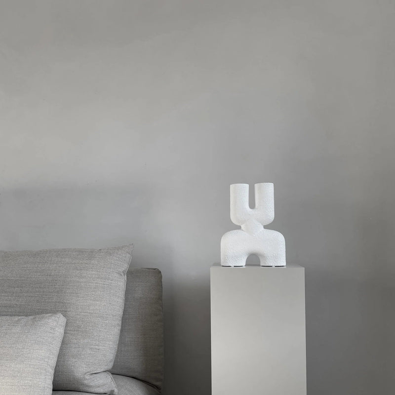 Cobra Vase Double - 101 Copenhagen Vases - Mini - Bone White - HORNE