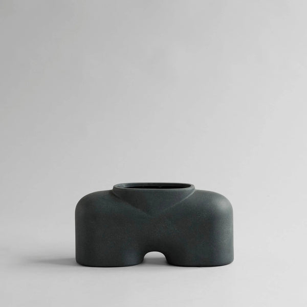 Cobra Vase Fat - 101 Copenhagen Vases - Black - HORNE