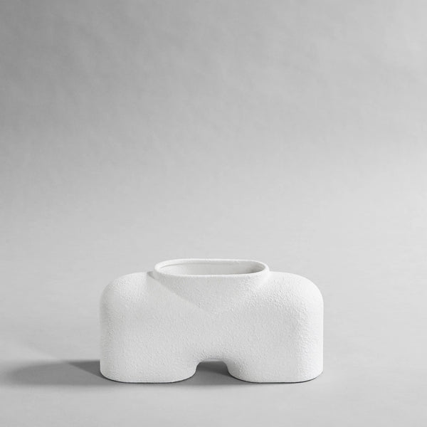 Cobra Vase Fat - 101 Copenhagen Vases - Bubble White - HORNE
