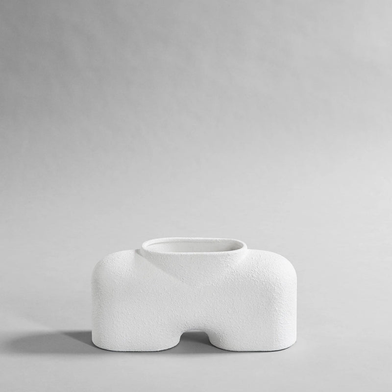 Cobra Vase Fat - 101 Copenhagen Vases - Bubble White - HORNE