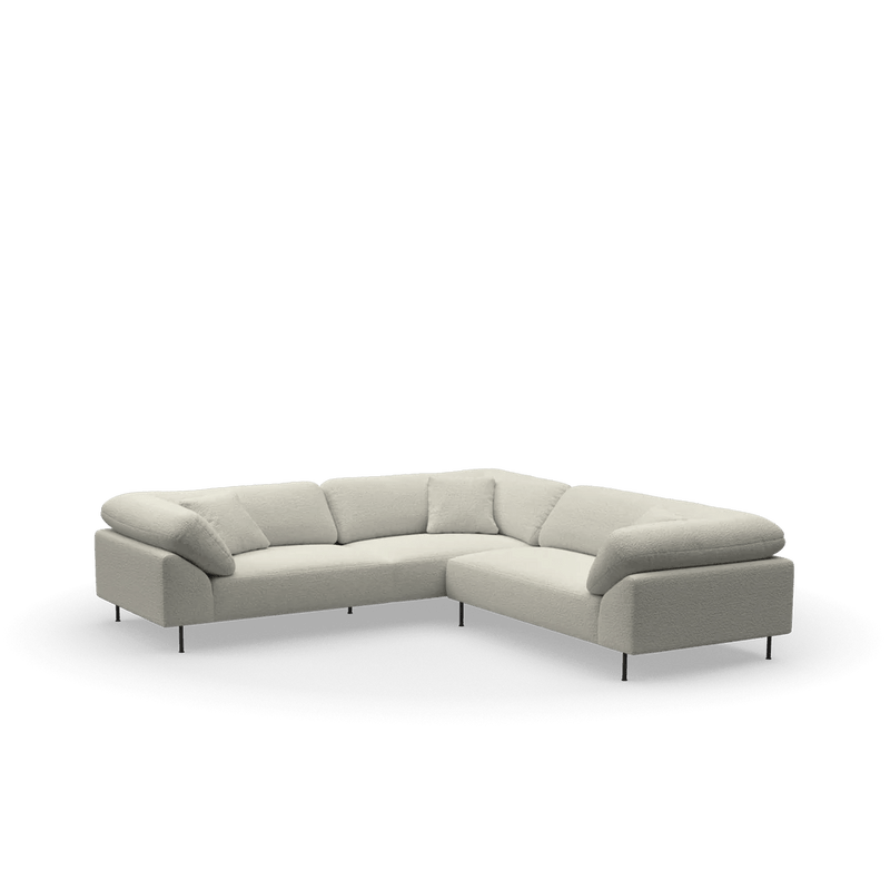 Collar Sectional - 4 Nevotex Barnum 24 - Woud Sofas - Nevotex Barnum - 24 Lana - HORNE