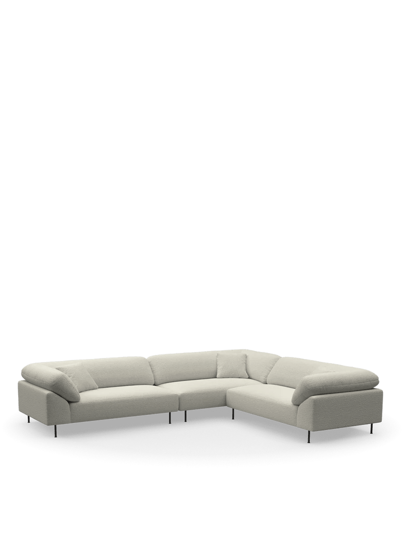 Collar Sectional 6 Nevotex Barnum 24 - Woud Sofas - Nevotex Barnum - 24 Lana - HORNE