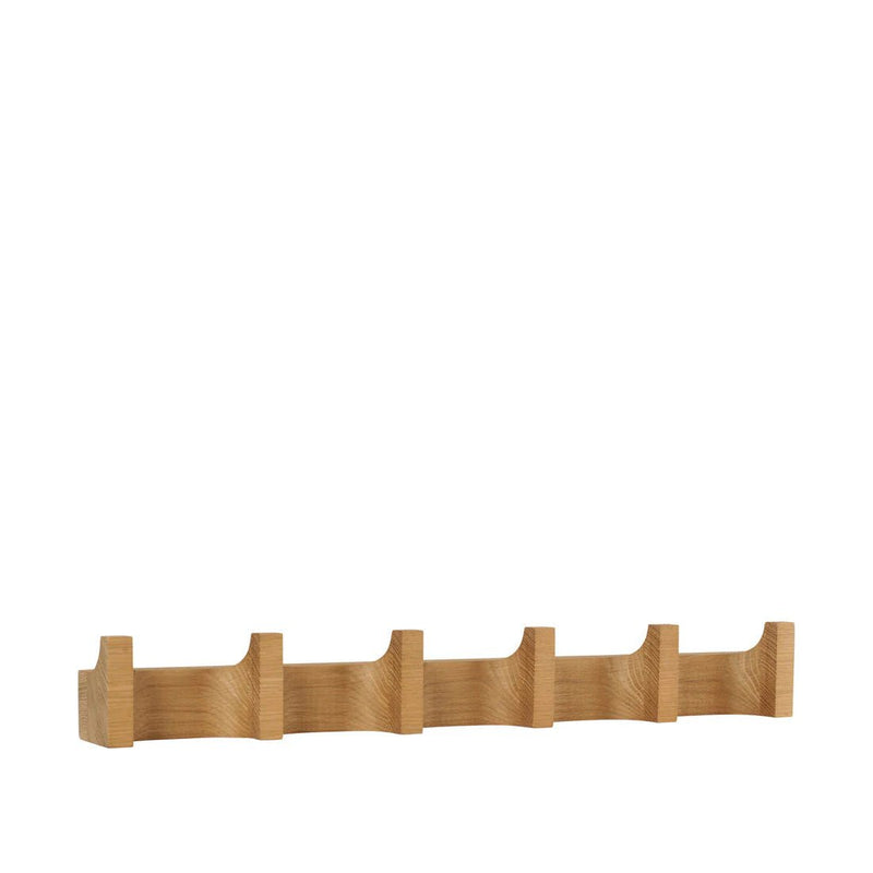 Column Coat Rack L - Kristina Dam Coat + Key Racks - Warm Oiled Oak - HORNE