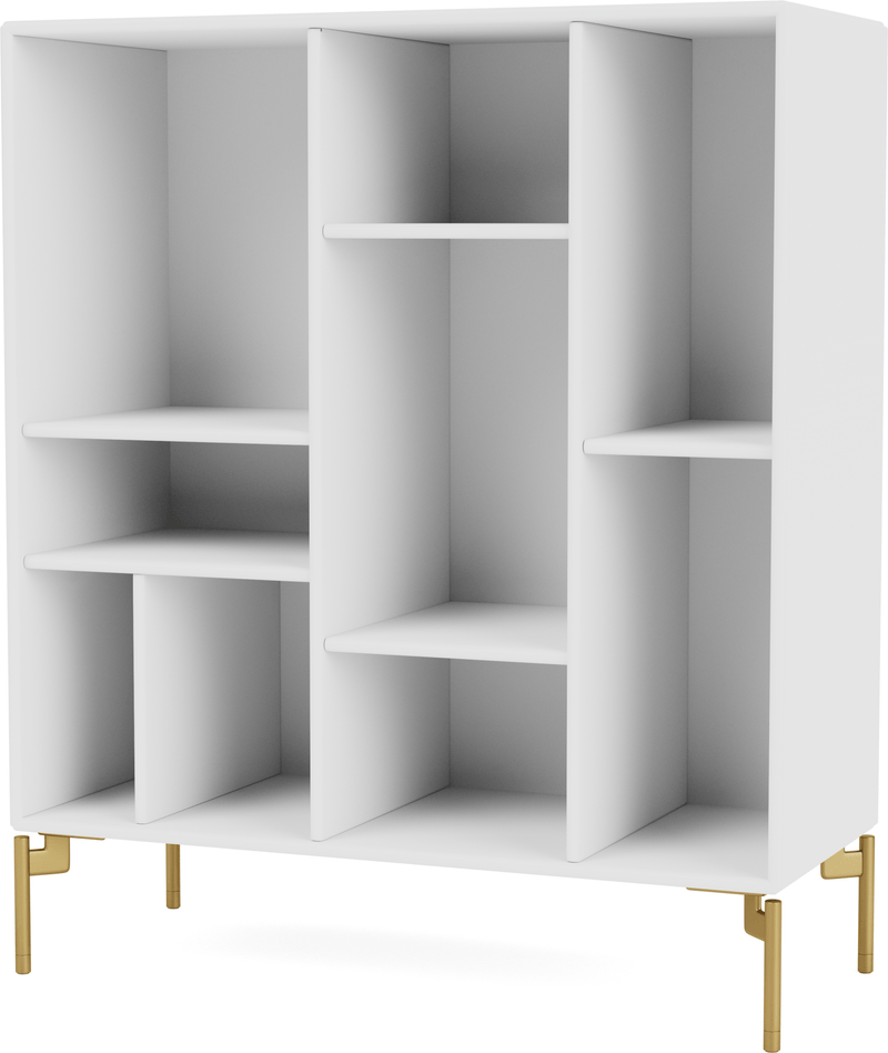 Compile Decorative Shelf - With Legs - Montana - Shelving - Anthracite - Matte Chrome - HORNE