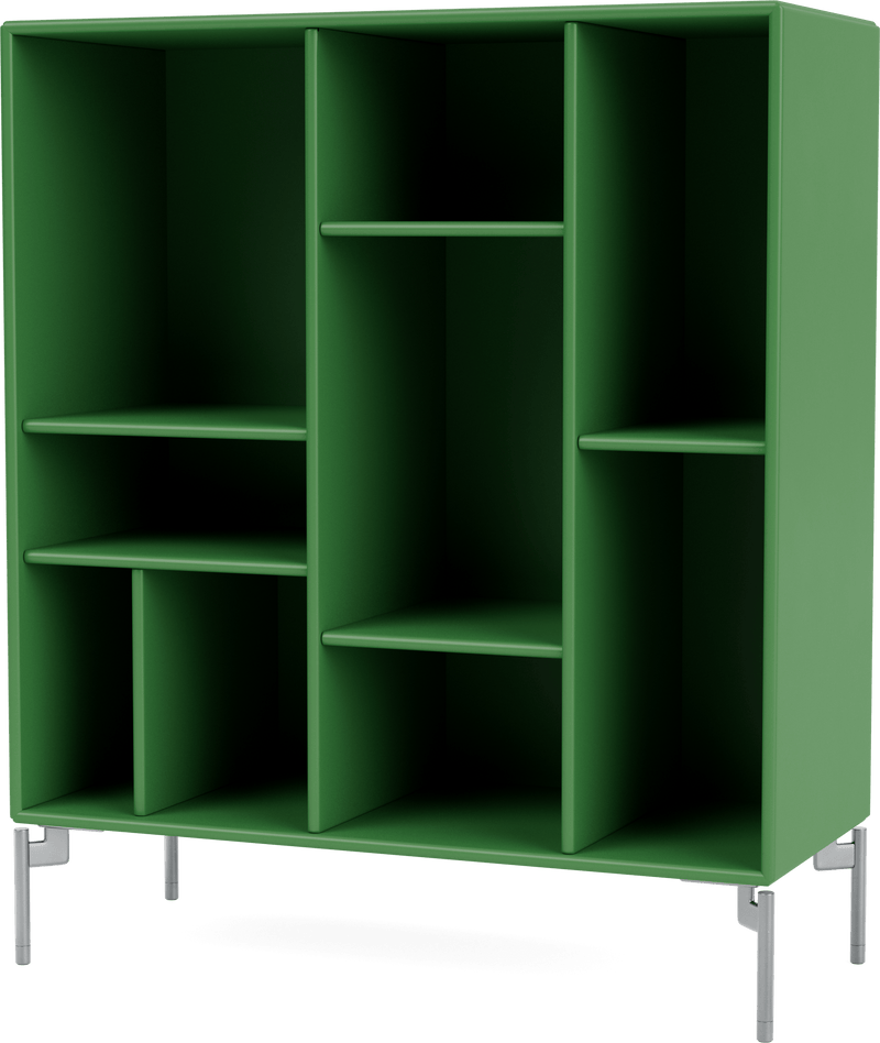 Compile Decorative Shelf - With Legs - Montana - Shelving - Anthracite - Matte Chrome - HORNE