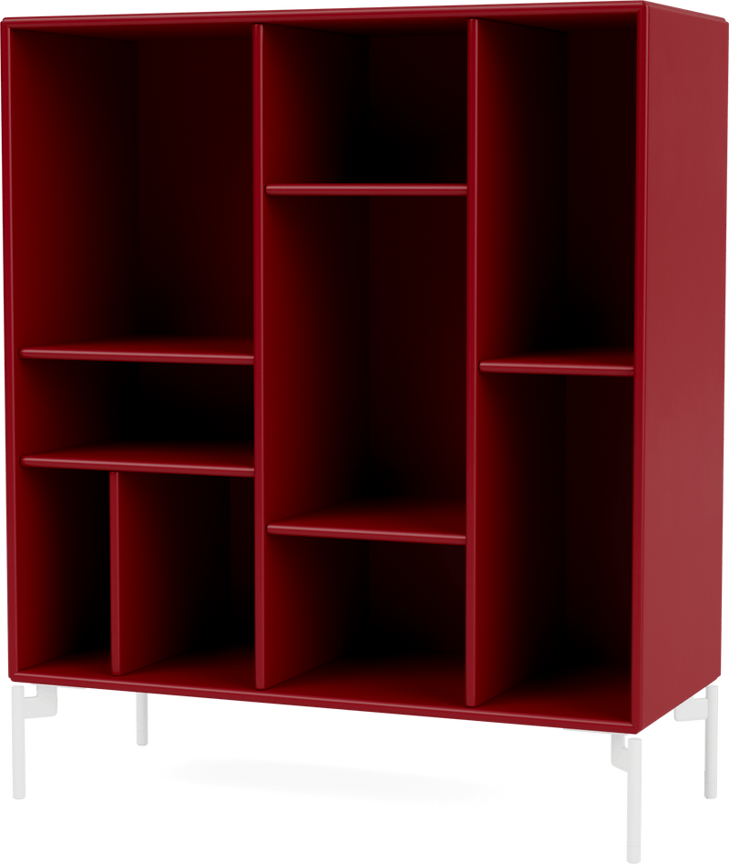 Compile Decorative Shelf - With Legs - Montana - Shelving - Anthracite - Matte Chrome - HORNE