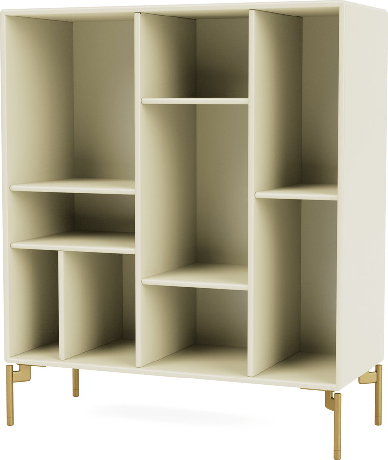 Compile Decorative Shelf - With Legs - Montana - Shelving - Anthracite - Matte Chrome - HORNE