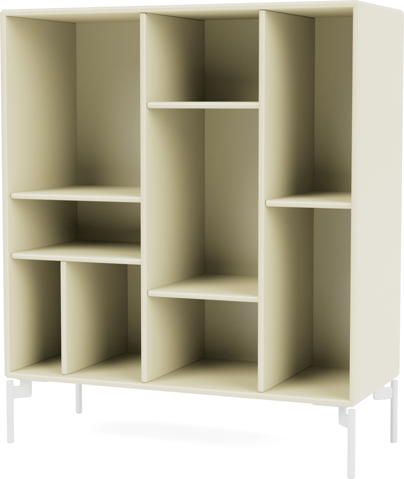 Compile Decorative Shelf - With Legs - Montana - Shelving - Anthracite - Matte Chrome - HORNE