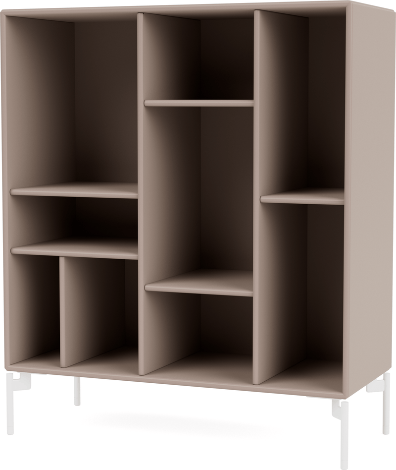 Compile Decorative Shelf - With Legs - Montana - Shelving - Anthracite - Matte Chrome - HORNE