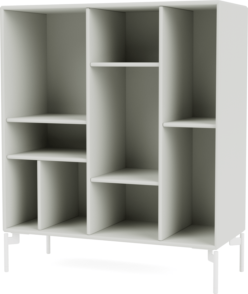 Compile Decorative Shelf - With Legs - Montana - Shelving - Anthracite - Matte Chrome - HORNE