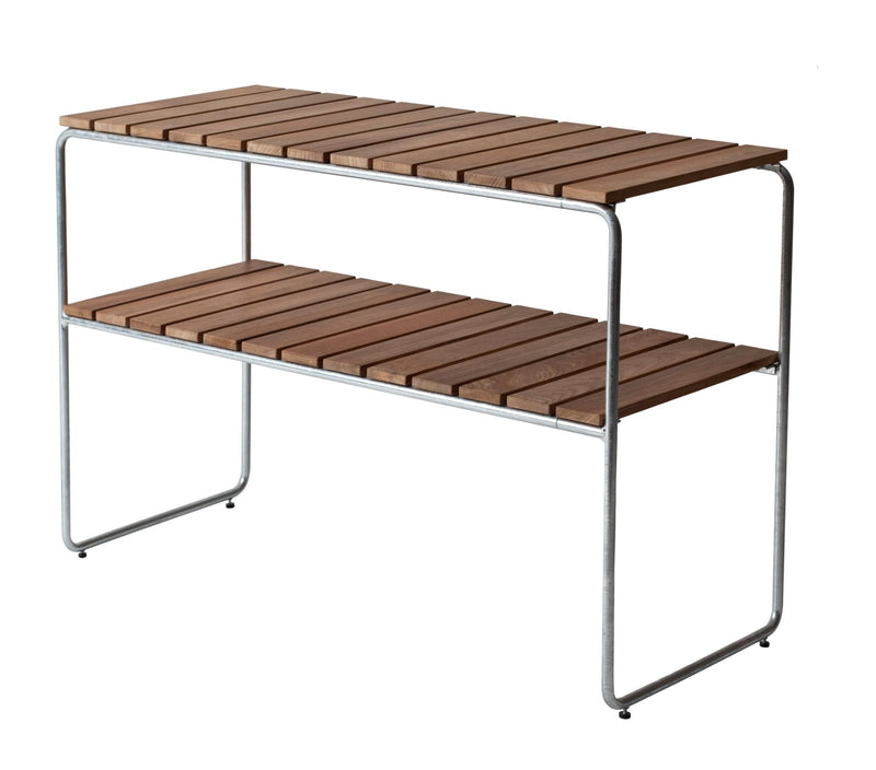 Console Table L105 - Grythyttan Stålmöbler - Accent Tables - Untreated Teak - HORNE