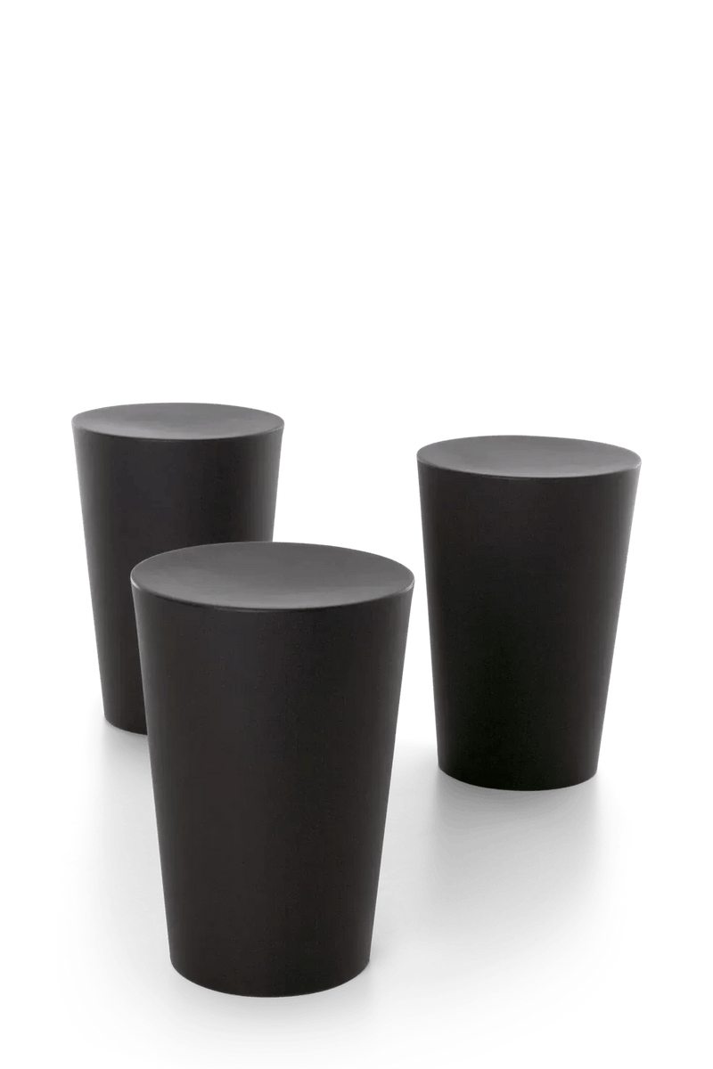 Container Stool - Moooi Stools + Benches + Ottomans - Stool - Black - HORNE