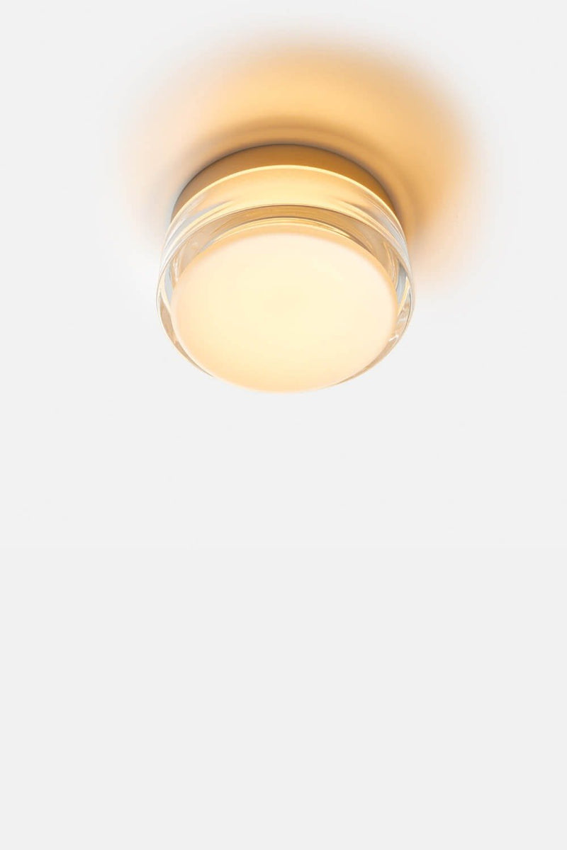 Copia Flush Mount - RBW Lighting - Simply Clear - Natural Anodized - 2700K (warm white) - HORNE