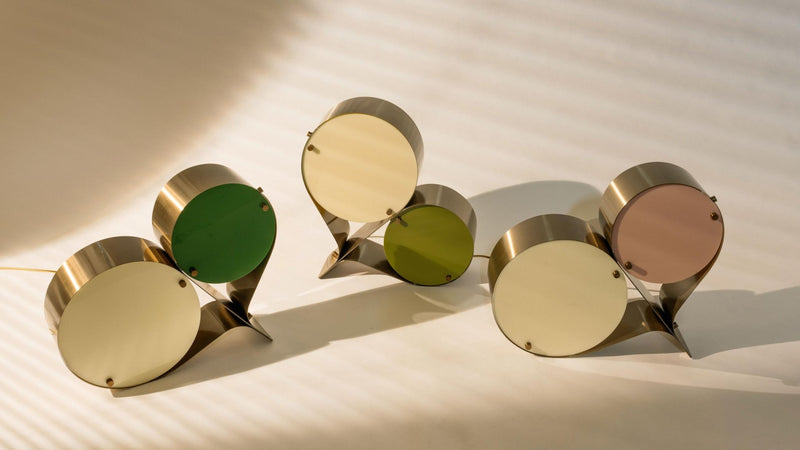 Coppia Table Lamp - Gubi - Table + Task - Ivory & Olive - HORNE