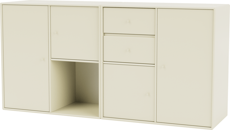 Couple Sideboard - Wall Mounted - Montana - Shelving - Anthracite - HORNE