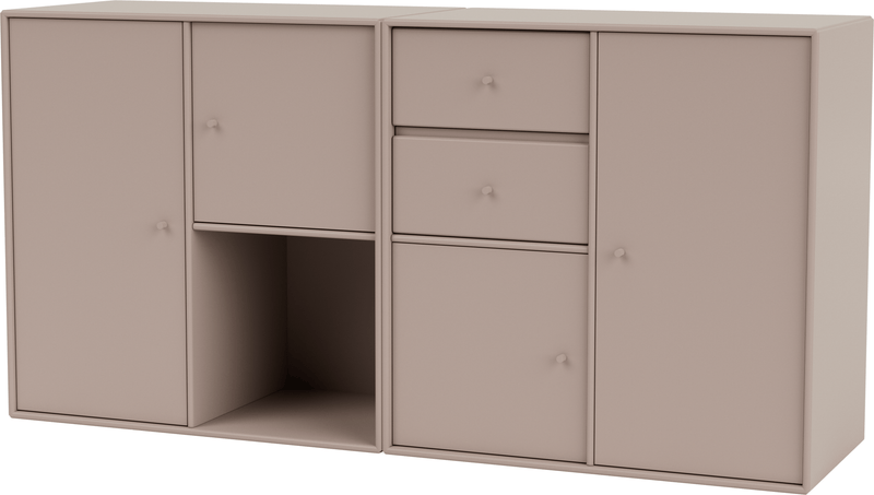 Couple Sideboard - Wall Mounted - Montana - Shelving - Anthracite - HORNE