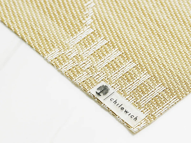 Coverlet Rectangle Placemat - Set of 4 - Chilewich - Kitchen + Table Linens - Abalone - HORNE