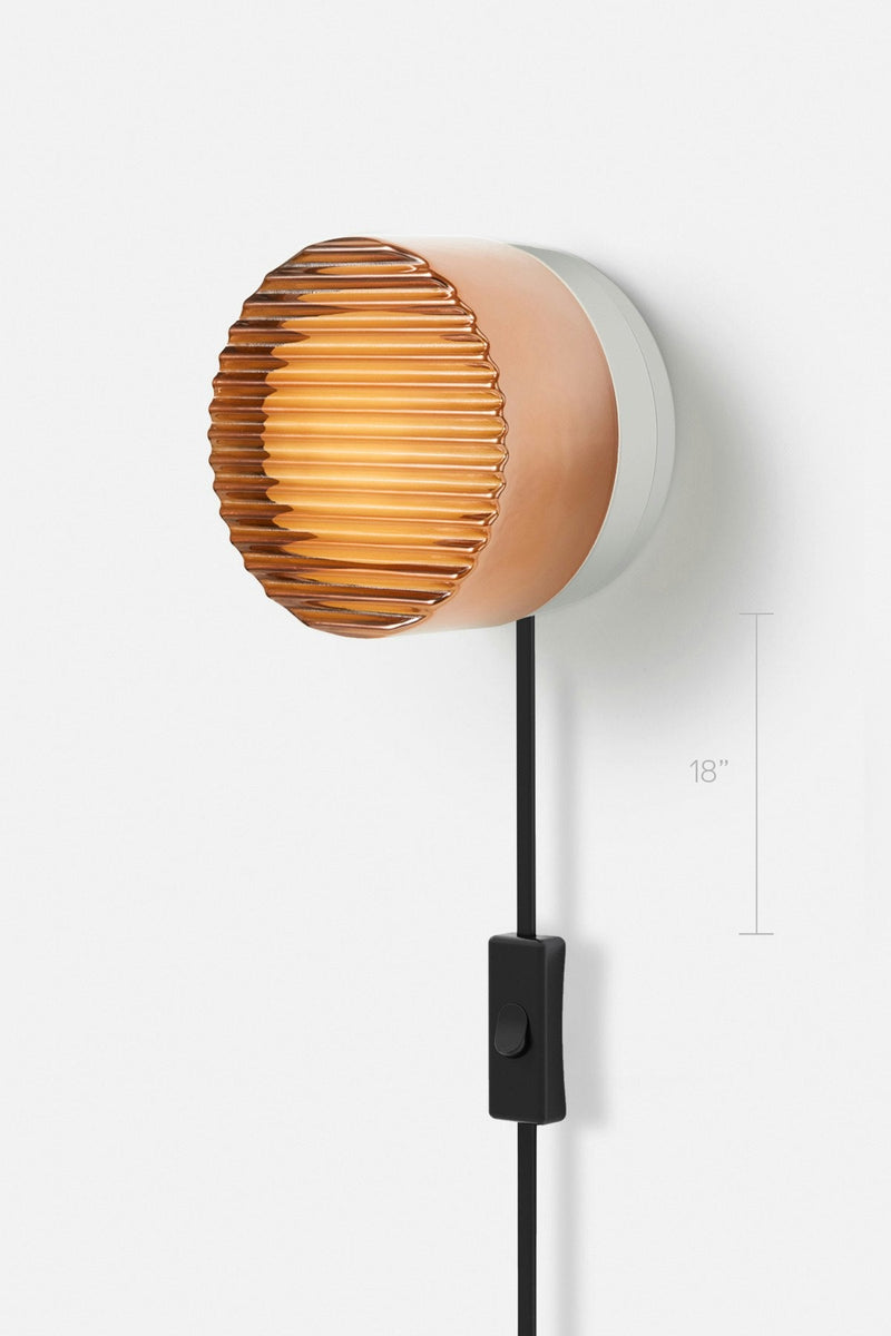 Crisp Corded - RBW Lighting - Copper Exterior - 2700K (warm white) - Corded Plug - in (Back) / 120V Input - HORNE