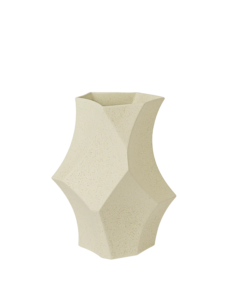 Cueva Vase - Ferm Living Vases - Small - Dark Sage - HORNE