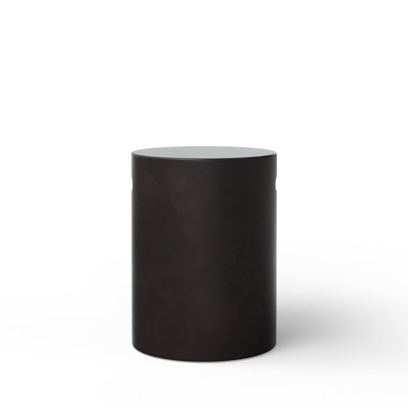 Cylinder Stool - Urbia Stools + Benches + Ottomans - Dark Grey - HORNE