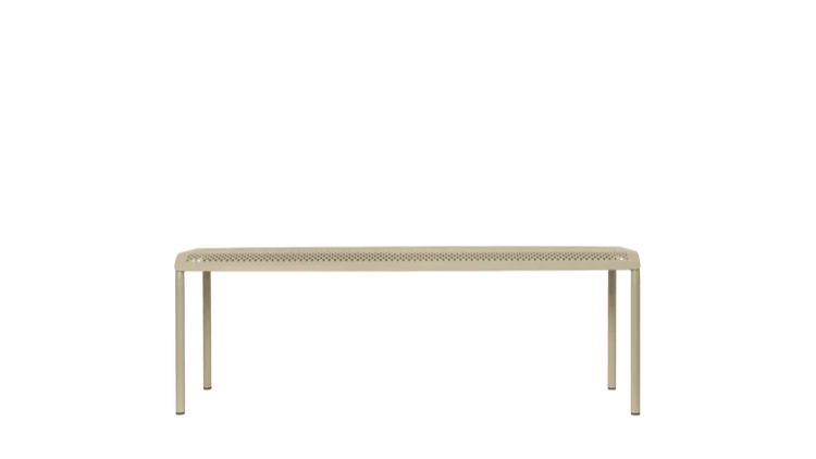 Dapple Bench - Ferm Living Outdoor Furniture - Cashmere - HORNE