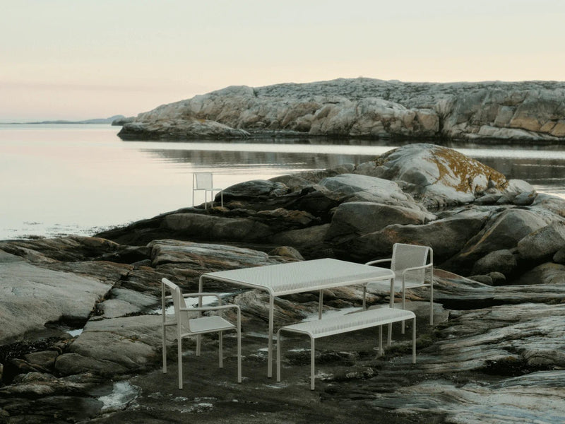 Dapple Bench - Ferm Living Outdoor Furniture - Cashmere - HORNE