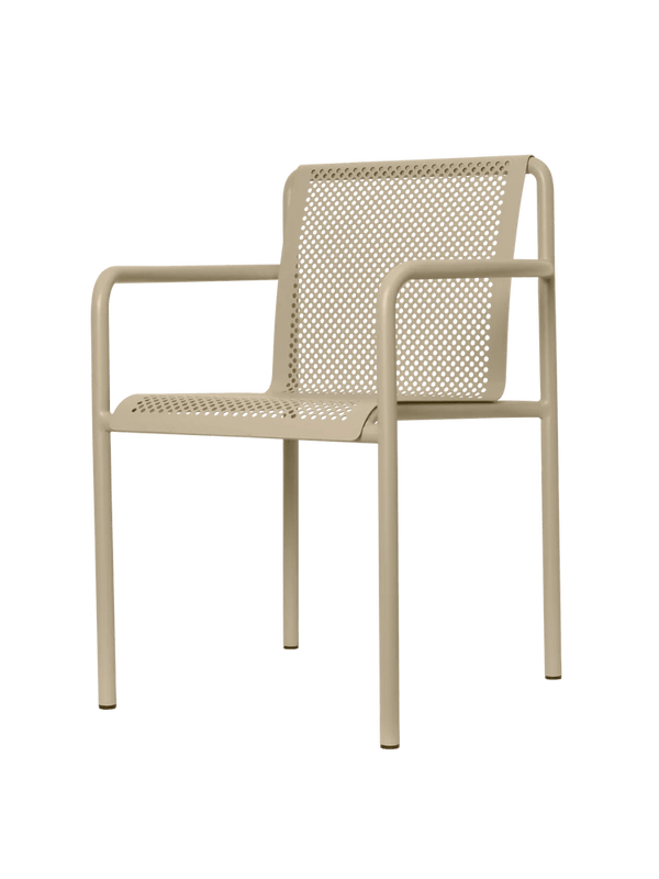 Dapple Chair with Arms - Ferm Living Outdoor Furniture - Cashmere - HORNE
