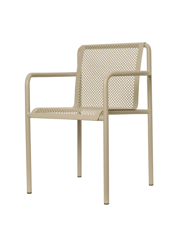 Dapple Chair with Arms - Ferm Living Outdoor Furniture - Cashmere - HORNE