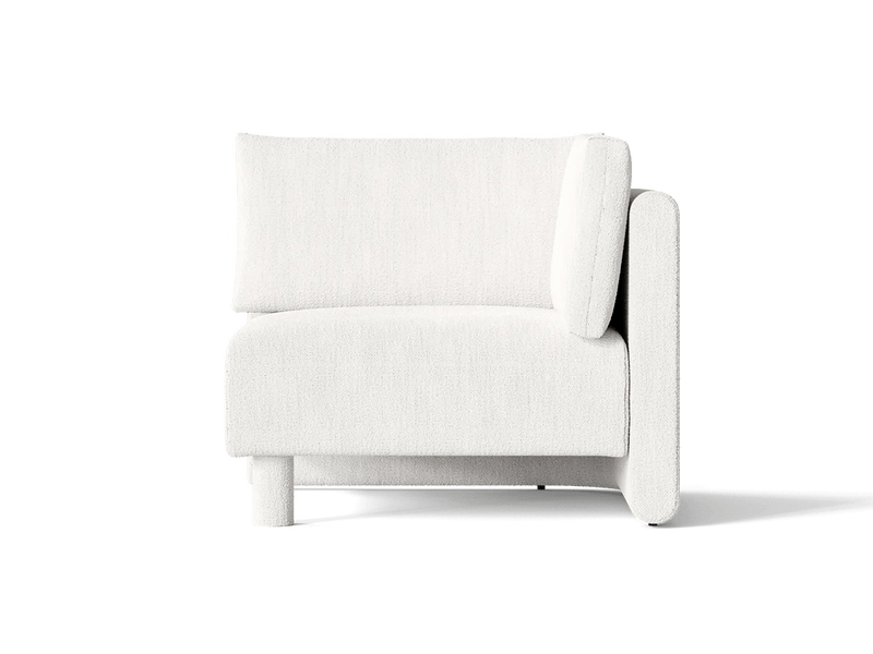 Dase Sofa Corner - Ferm Living Sofas - Cotton Linen - Natural - HORNE