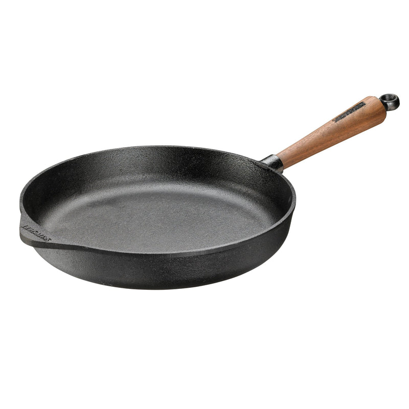 Deep Skillet with Walnut Handle - 11