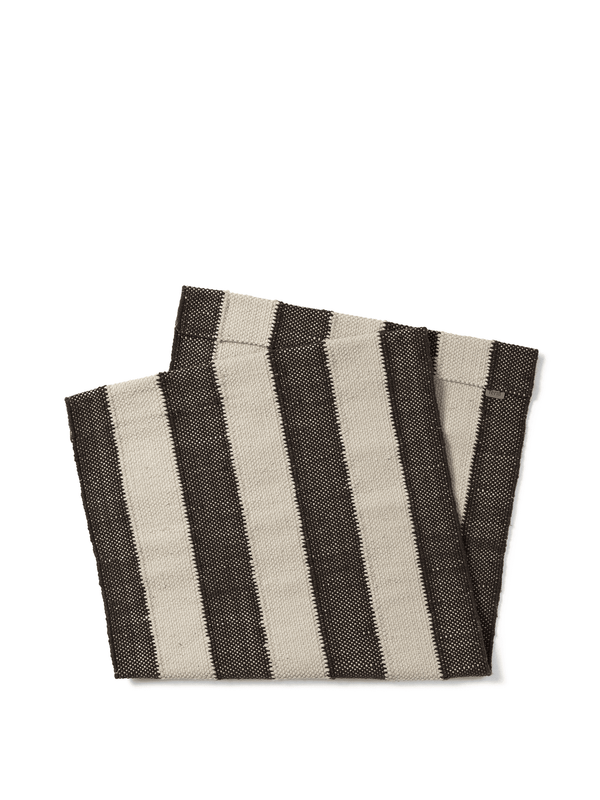 Desert Lounge Seat - Ferm Living Chairs - Off - white/Chocolate - HORNE