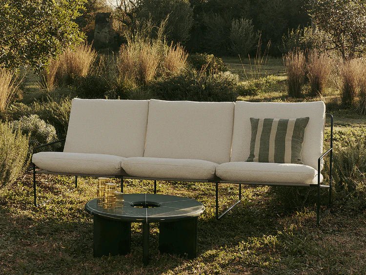 Desert Sofa 3 - Seater - Ferm Living - Sofas - Black/ Chocolate - HORNE