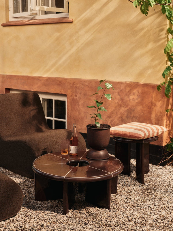 Deya Coffee Table - Ø80 - Ferm Living Tables - HORNE