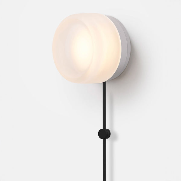 Dimple Corded - Natural Anodized - RBW Lighting - Frosted - 2700K (warm white) - Corded Plug - in (Bottom) / 120V Input - HORNE