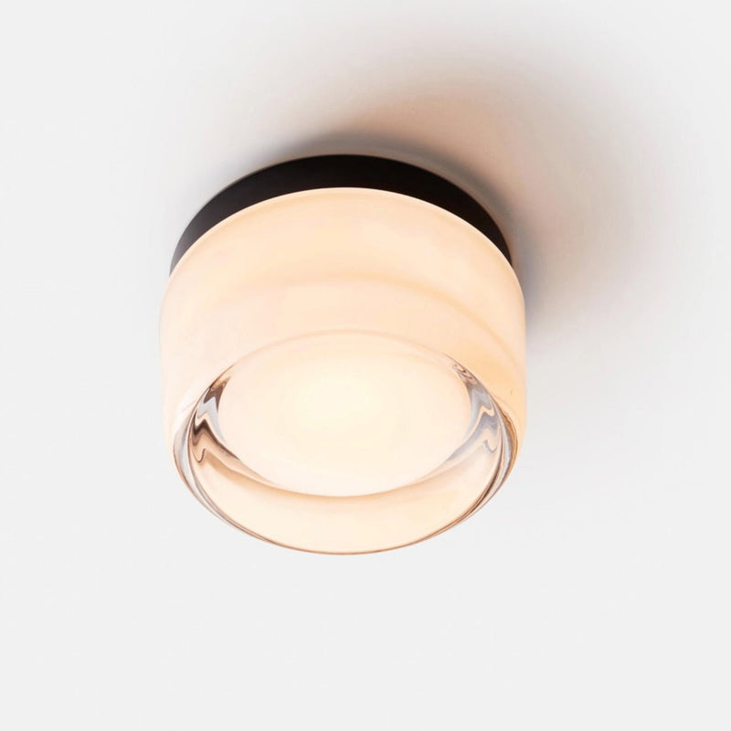 Dimple Flush Mount - Black Anodized - RBW Lighting - Amber - 2700K (warm white) - IP 20 - HORNE