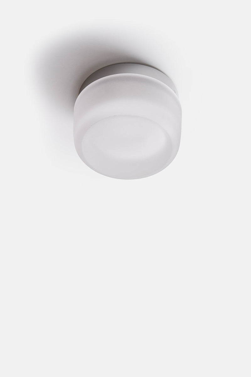 Dimple Flush Mount - Natural Anodized - RBW Lighting - Amber - 2700K (warm white) - IP 20 - HORNE