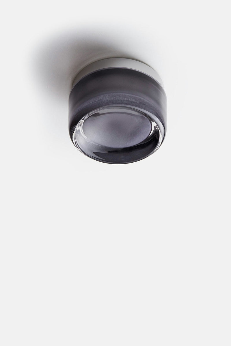 Dimple Flush Mount - Natural Anodized - RBW Lighting - Amber - 2700K (warm white) - IP 20 - HORNE