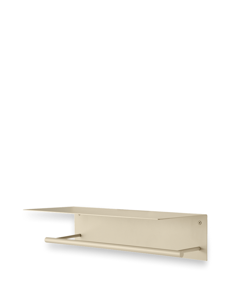 Dora Towel Shelf - Ferm Living - Shelving - Black - HORNE