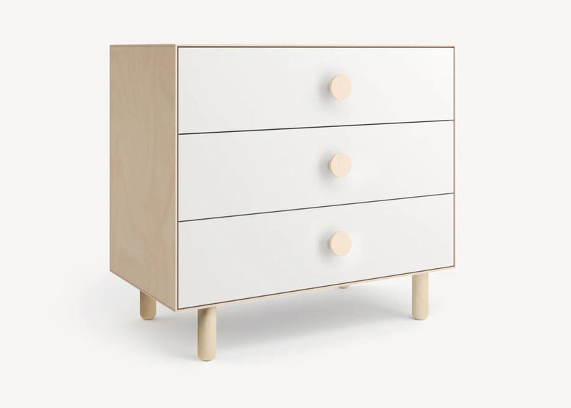 Dot 3 - Drawer Dresser - Oeuf Kids + Baby - Birch - HORNE