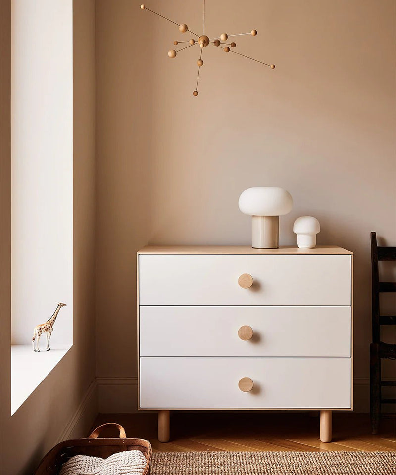 Dot 3 - Drawer Dresser - Oeuf Kids + Baby - Birch - HORNE