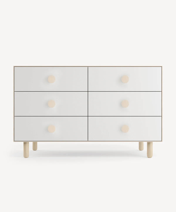 Dot 6 - Drawer Dresser - Oeuf Kids + Baby - Birch - HORNE