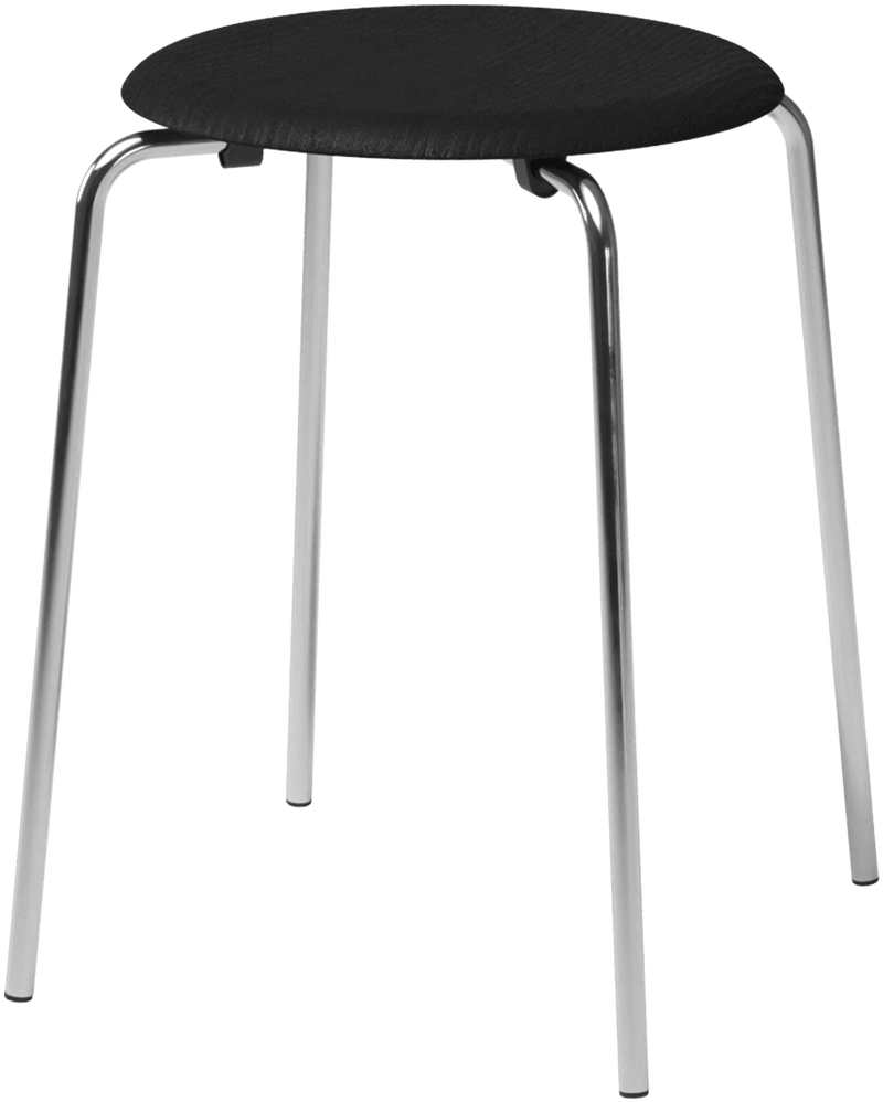 Dot Stool - Fritz Hansen Chairs - Walnut Veneer - HORNE