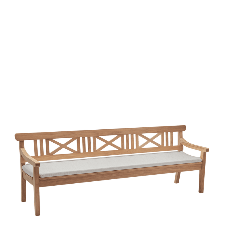 Drachmann Bench 200 Cushion - Skagerak by Fritz Hansen Blankets + Throws + Pillows - Light Apricot/Dark Green - HORNE