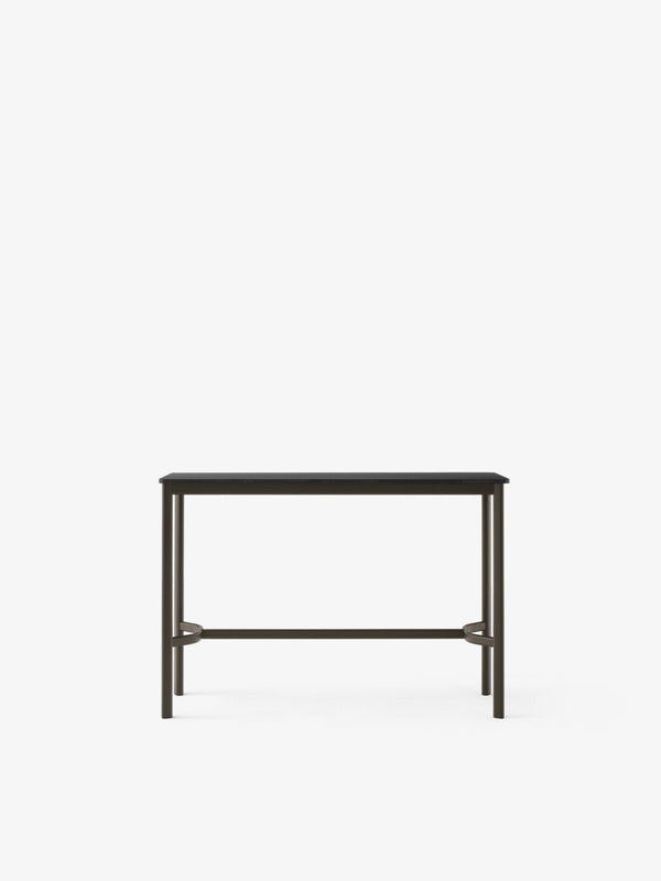 Drip Counter Table - &Tradition Desks - 55" x 20" - Bronzed w. Nero Ingo Fenix Nano Laminate (0720) - HORNE