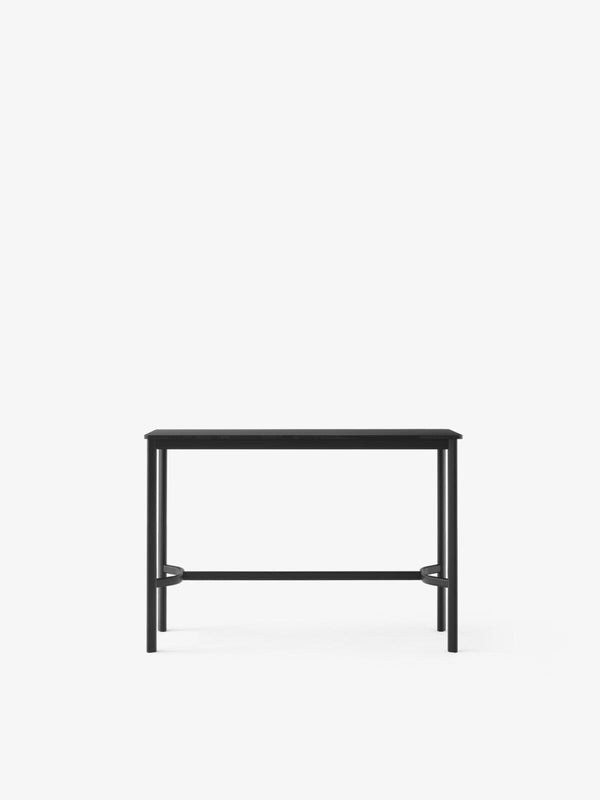 Drip Counter Table - &Tradition Desks - 55" x 20" - Black w. Nero Ingo Fenix Nano Laminate (0720) - HORNE