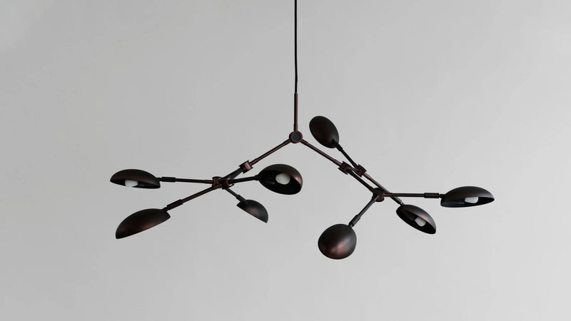 Drop Chandelier - 101 Copenhagen Lighting - Mini - Oxidized - HORNE