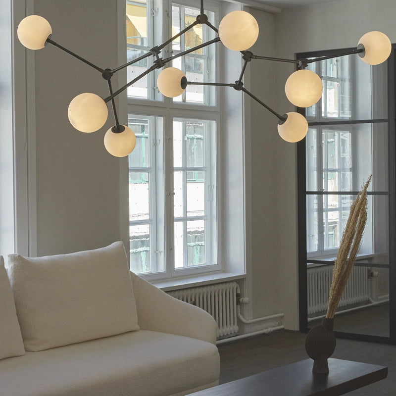 Drop Chandelier Bulp - 101 Copenhagen Lighting - Grande - Grey - HORNE