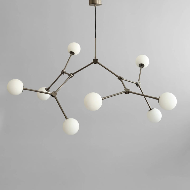 Drop Chandelier Bulp - 101 Copenhagen Lighting - Grande - Grey - HORNE